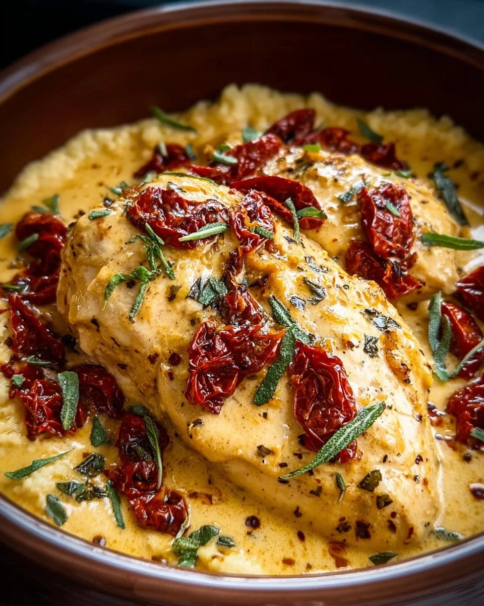 Dump & Go Creamy Sun-Dried Tomato Chicken