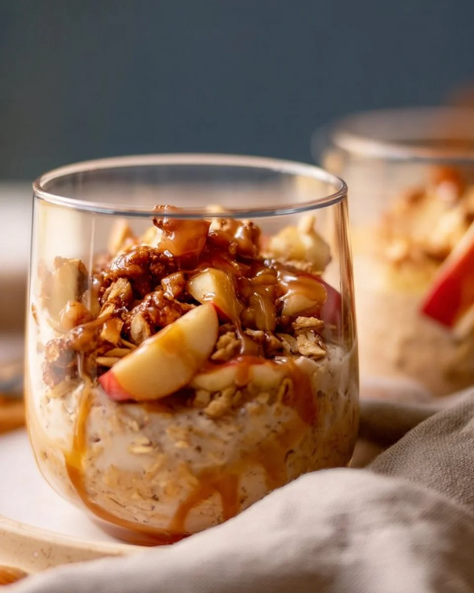 Easy Apple Pie Overnight Oats