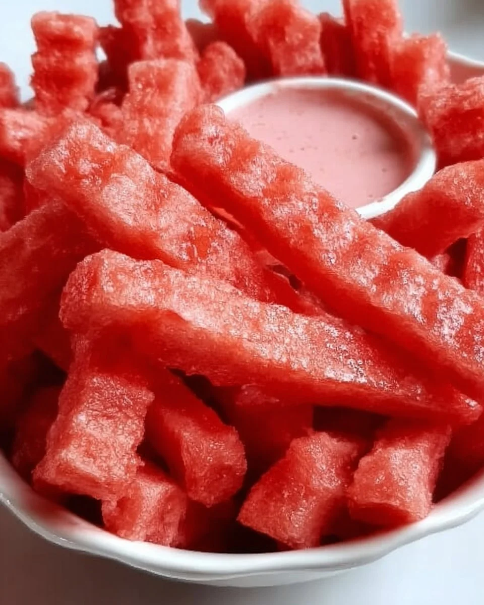 Healthy Watermelon Fries