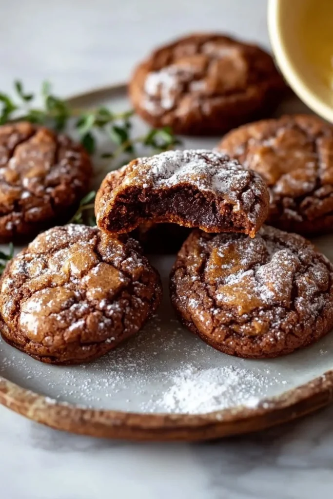Plate of Italian Toto Cookies showcasing their unique texture and flavor.