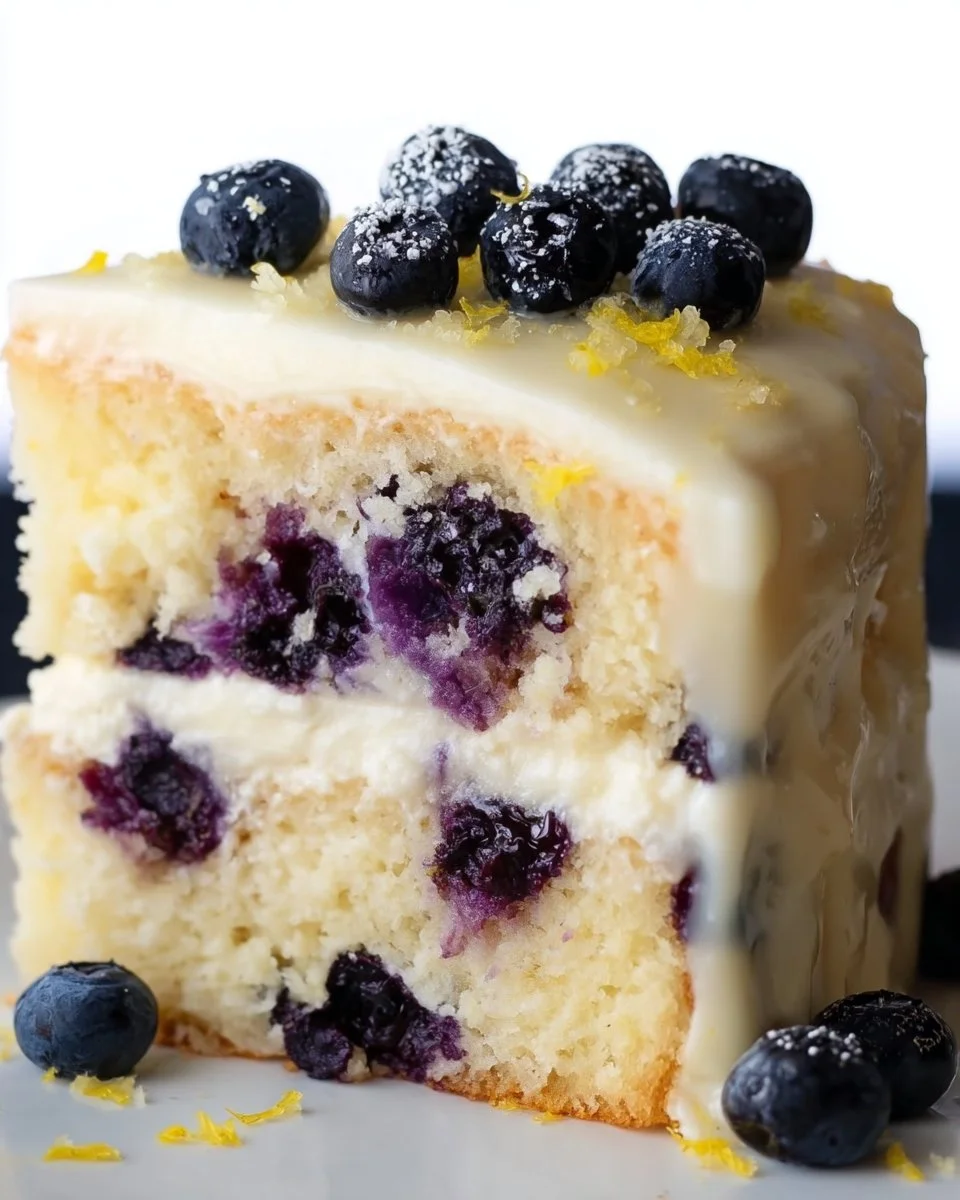 Lemon Blueberry Cake