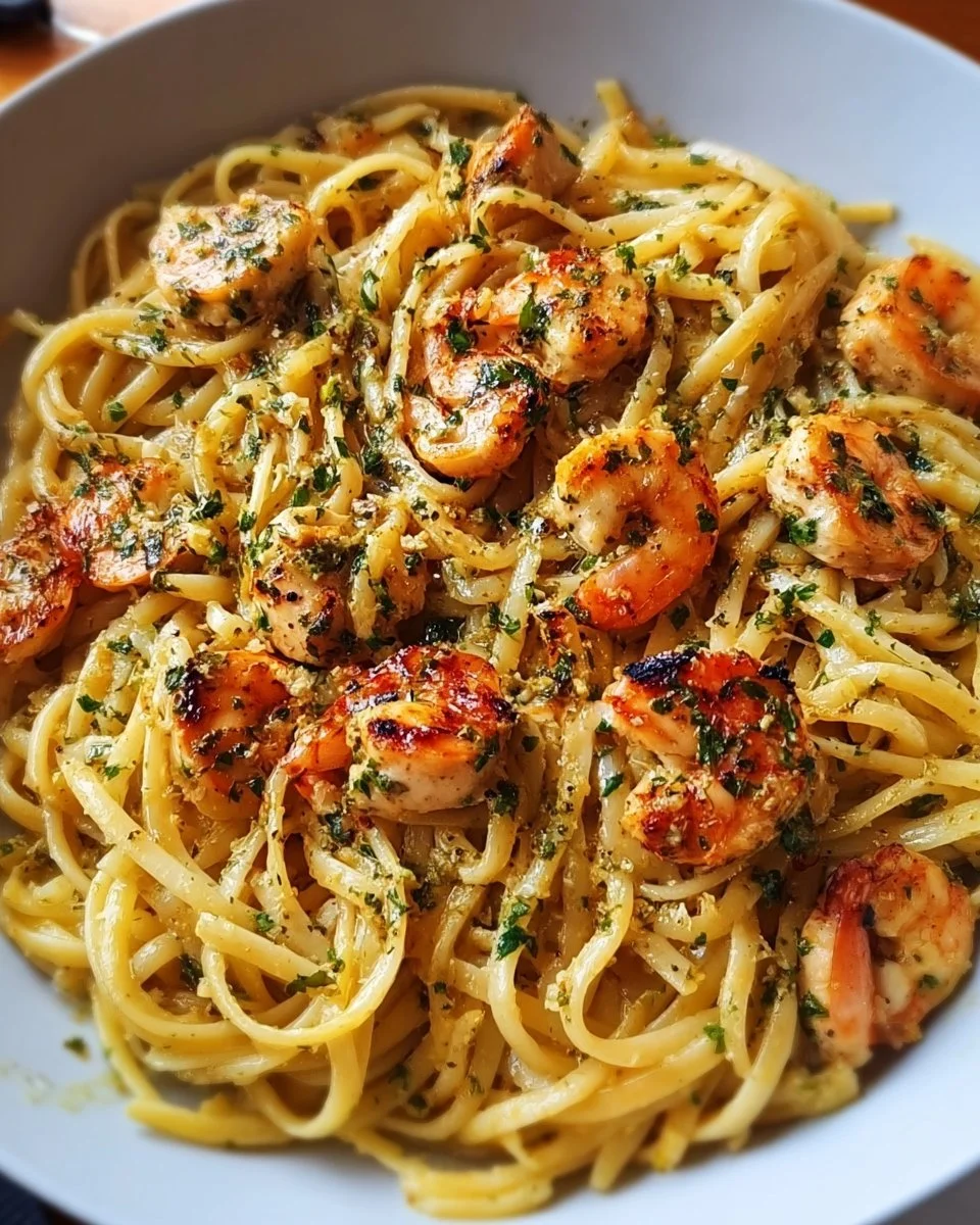 Lemon Garlic Butter Chicken Pasta