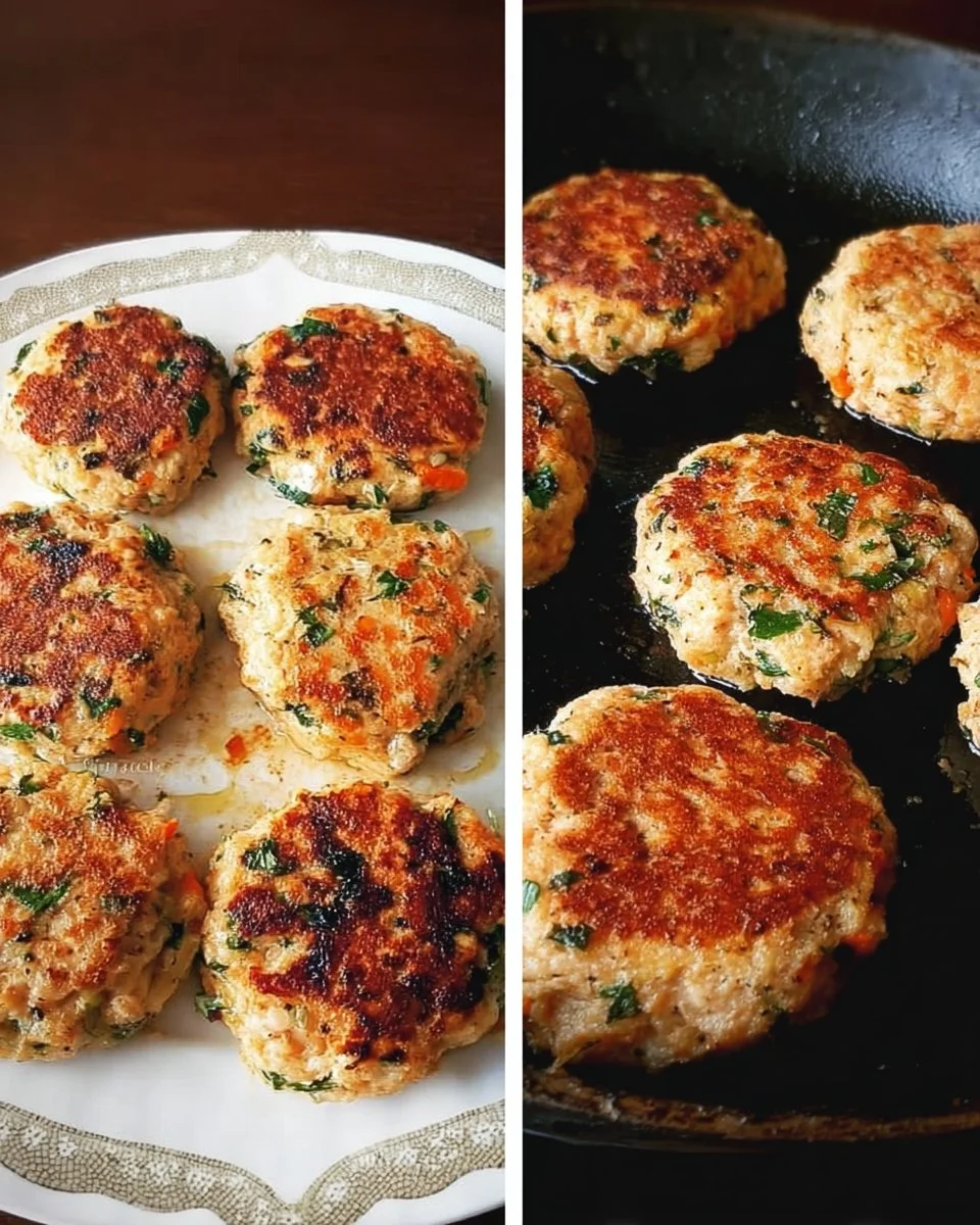 Mediterranean Chicken Patties