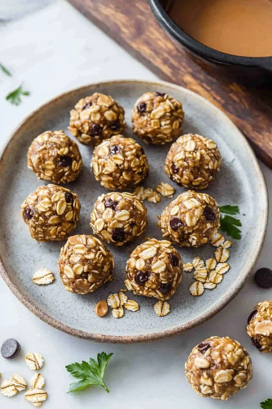 No-Bake Oatmeal Energy Balls