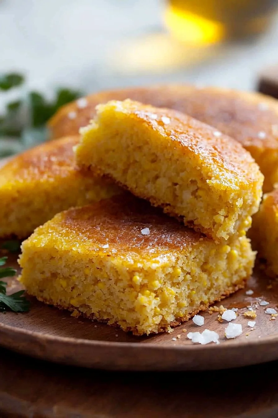 Old School Hot Water Cornbread