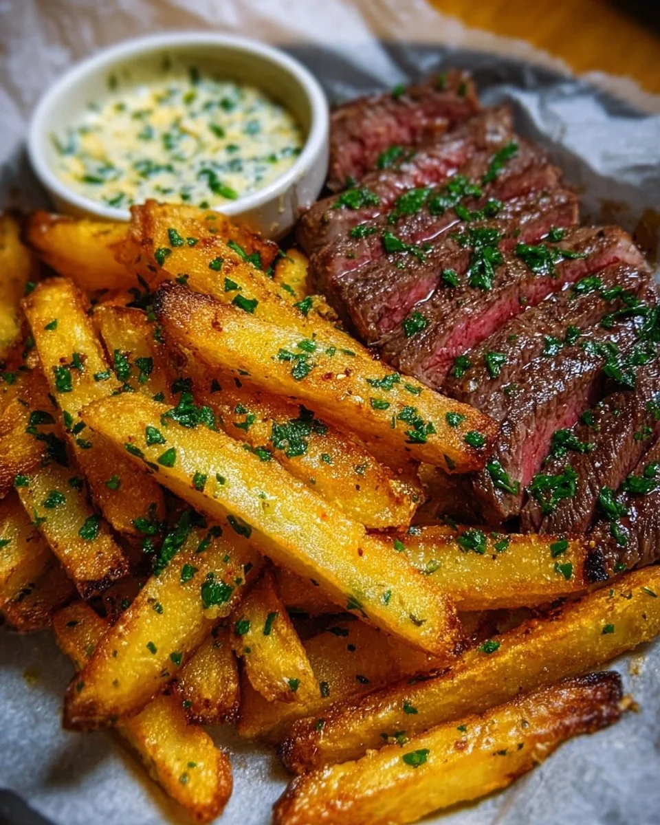 Oven Baked Steak Fries
