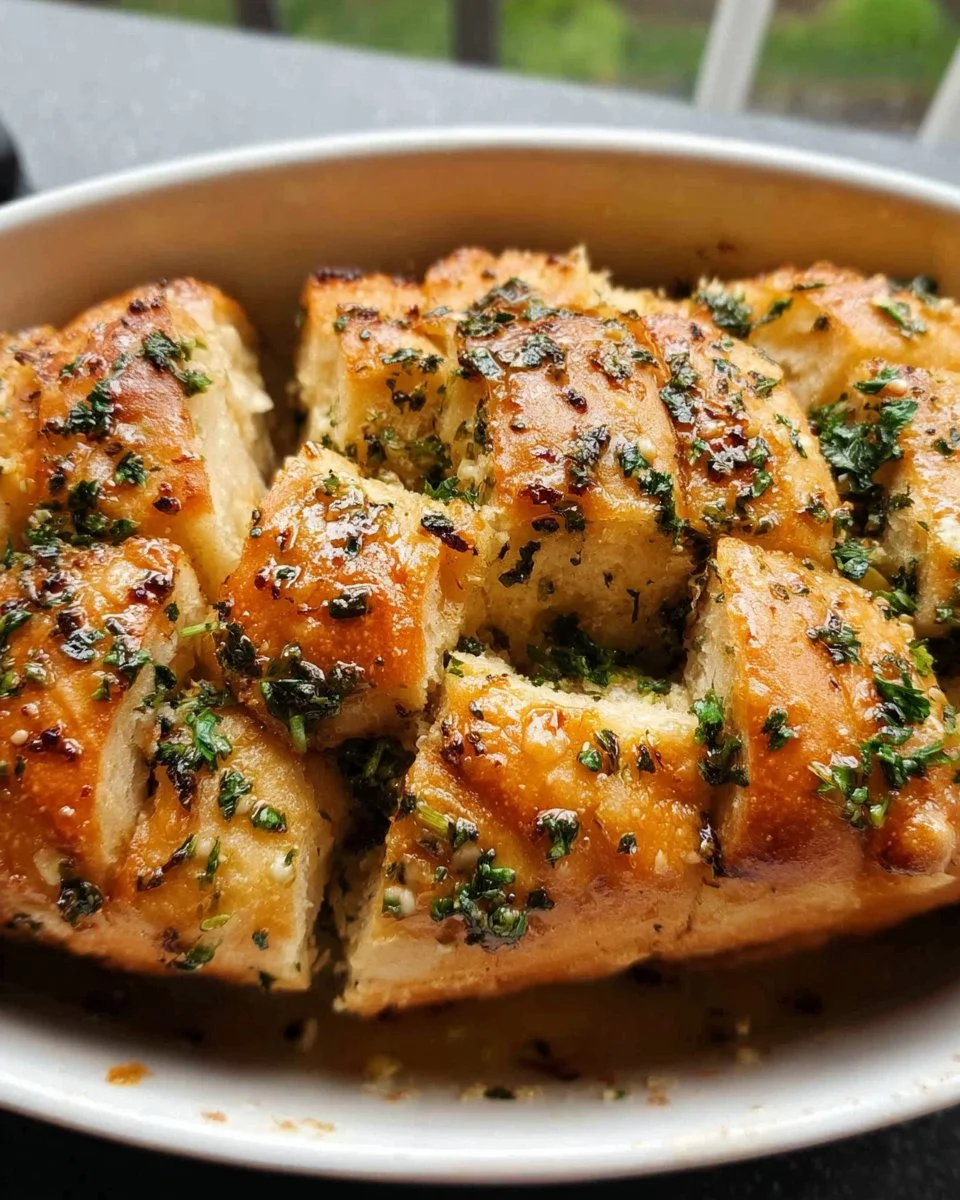 Pull Apart Garlic Bread