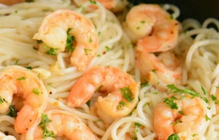 Shrimp Scampi Pasta