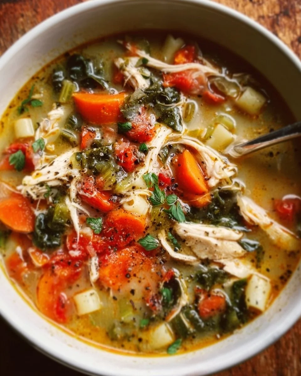 Sicilian Chicken Soup