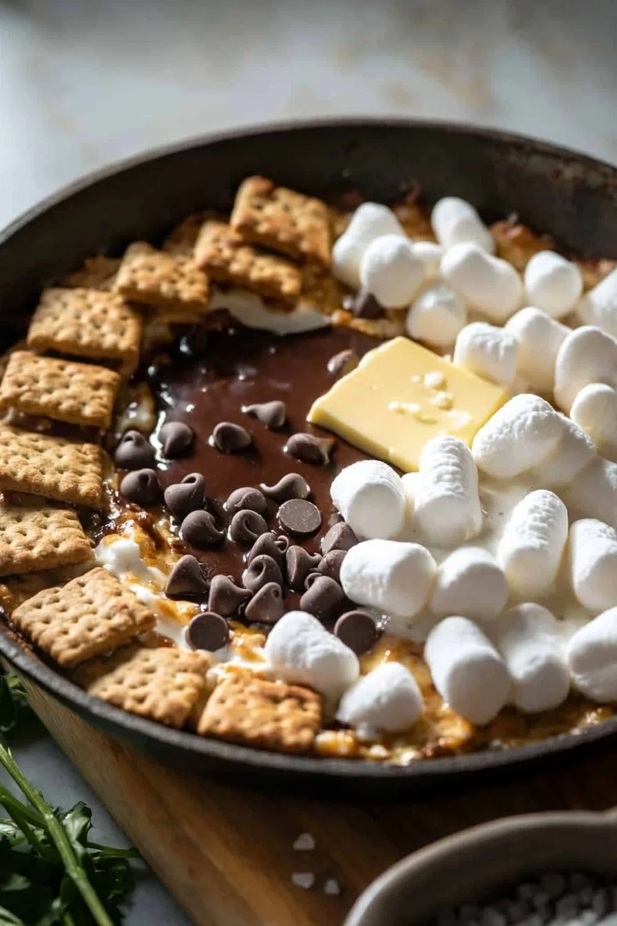 Skillet S'mores Dip