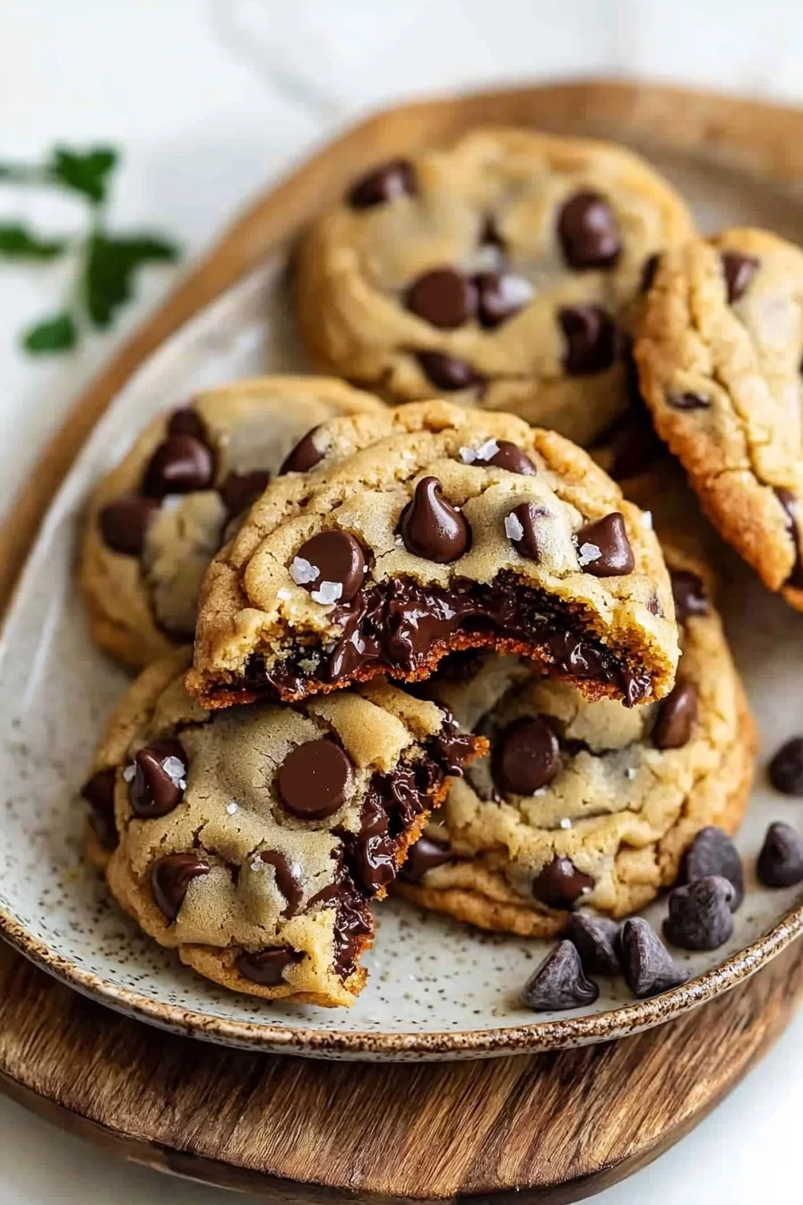 Soft and Chewy Chocolate Chip Cookies