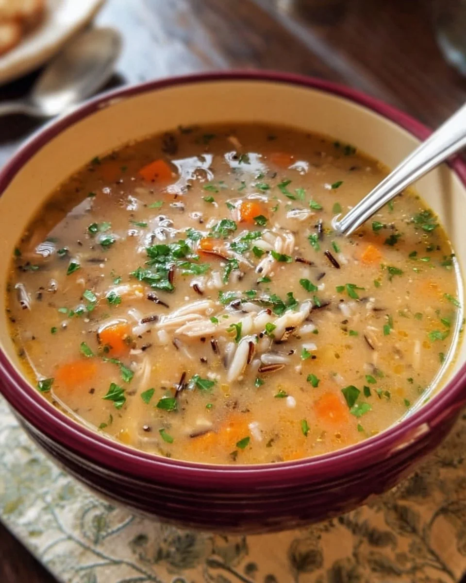 Turkey Wild Rice Soup