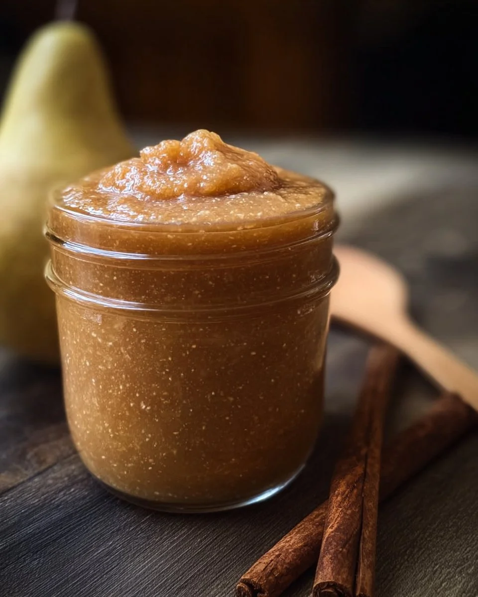 Vanilla Chai Pear Butter