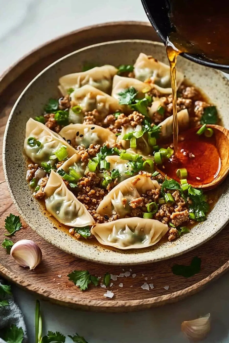 20-Minute Wonton Dumpling Skillet