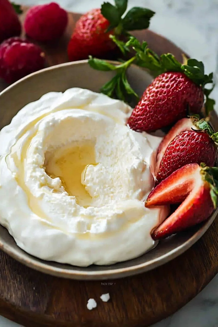 3-Ingredient Marshmallow Fluff Fruit Dip