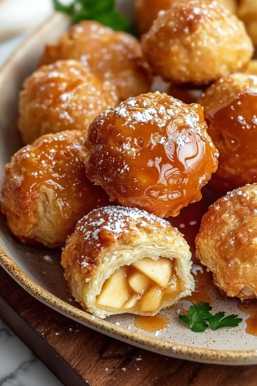 Air Fryer Apple Pie Bombs