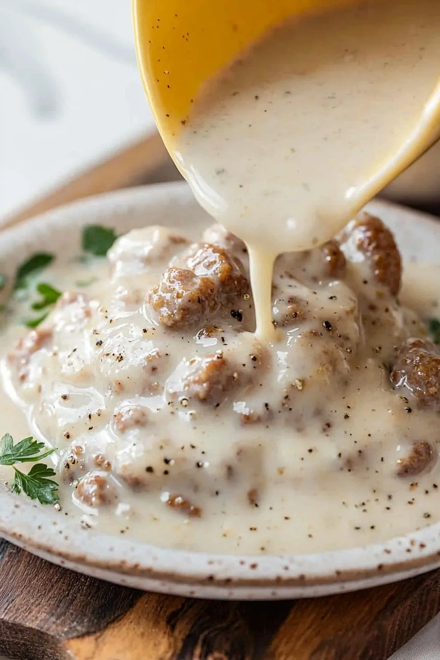 Beef Sausage Gravy