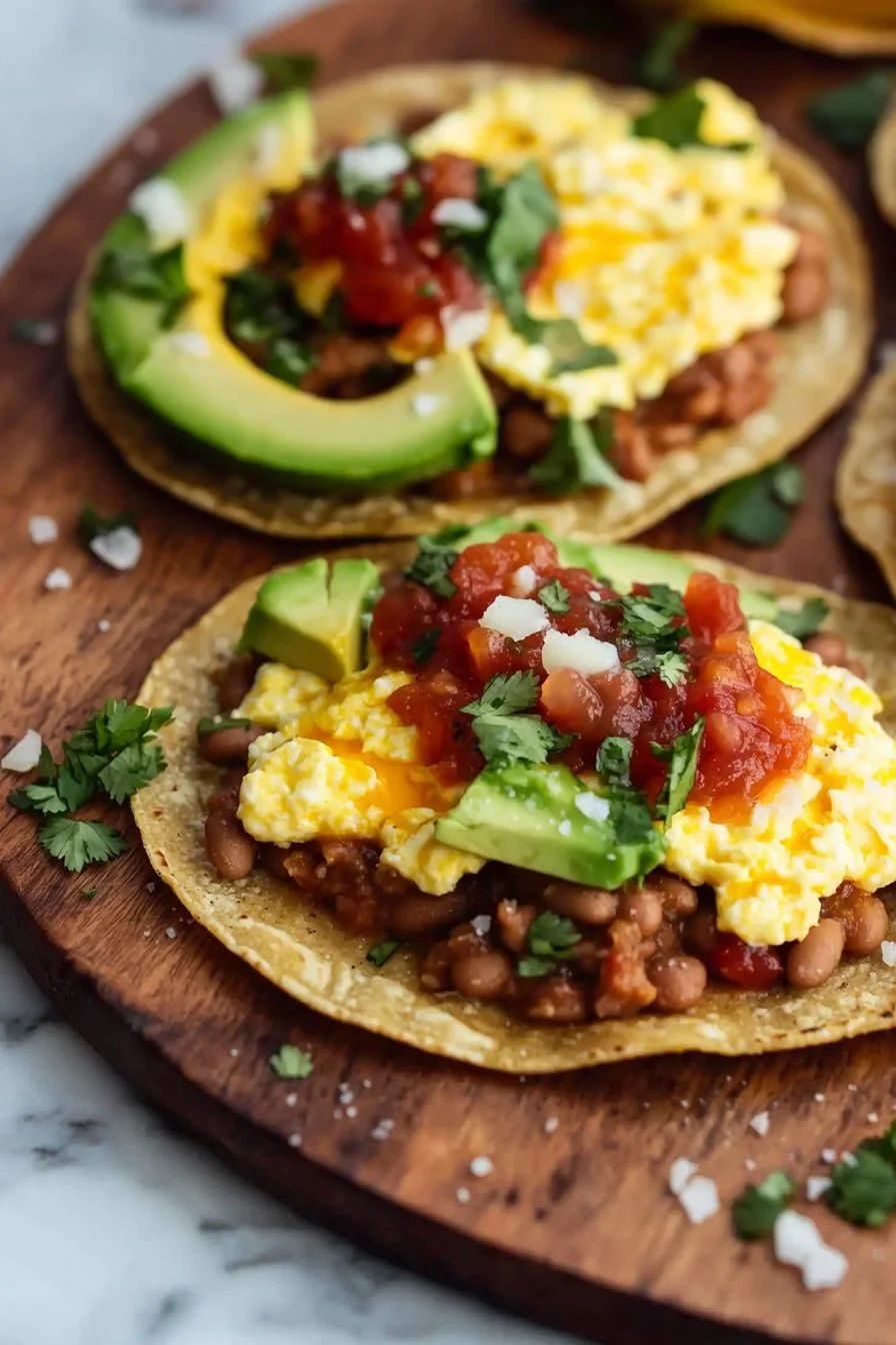 Breakfast Tostadas
