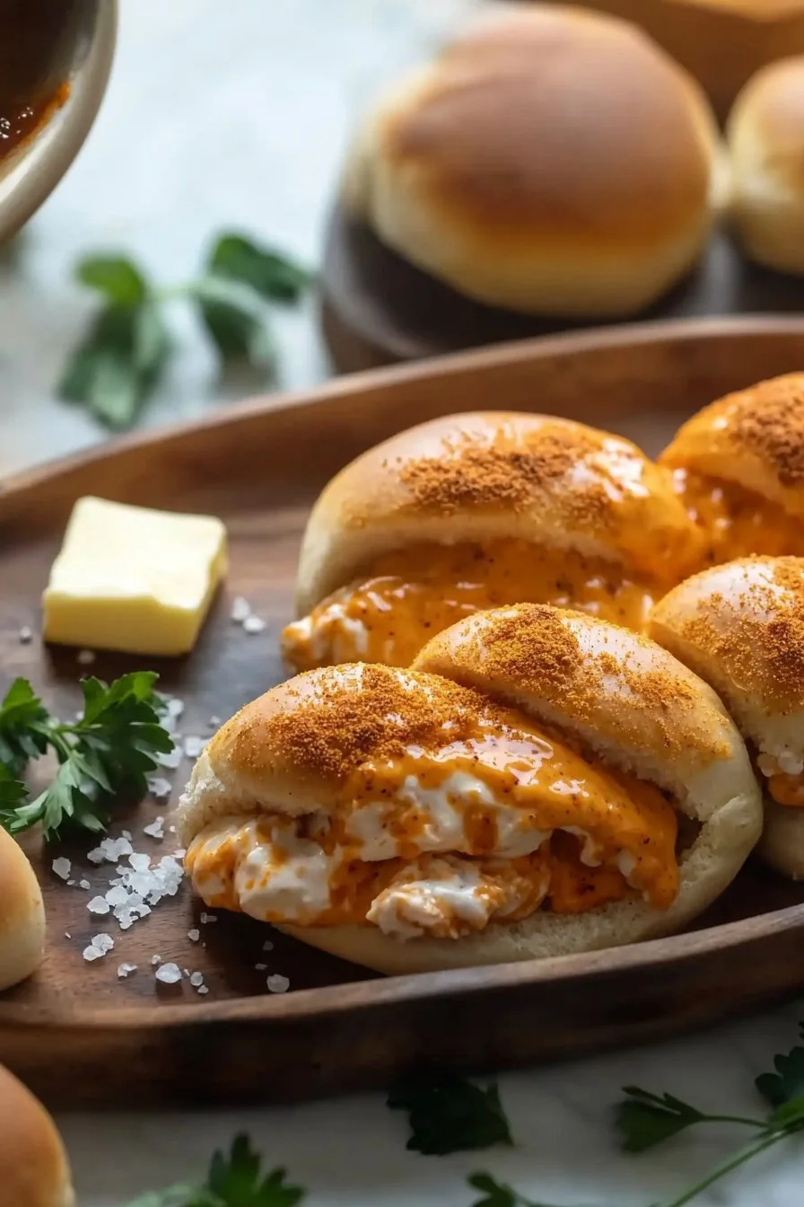 Cheesy Dynamite Chicken Buns