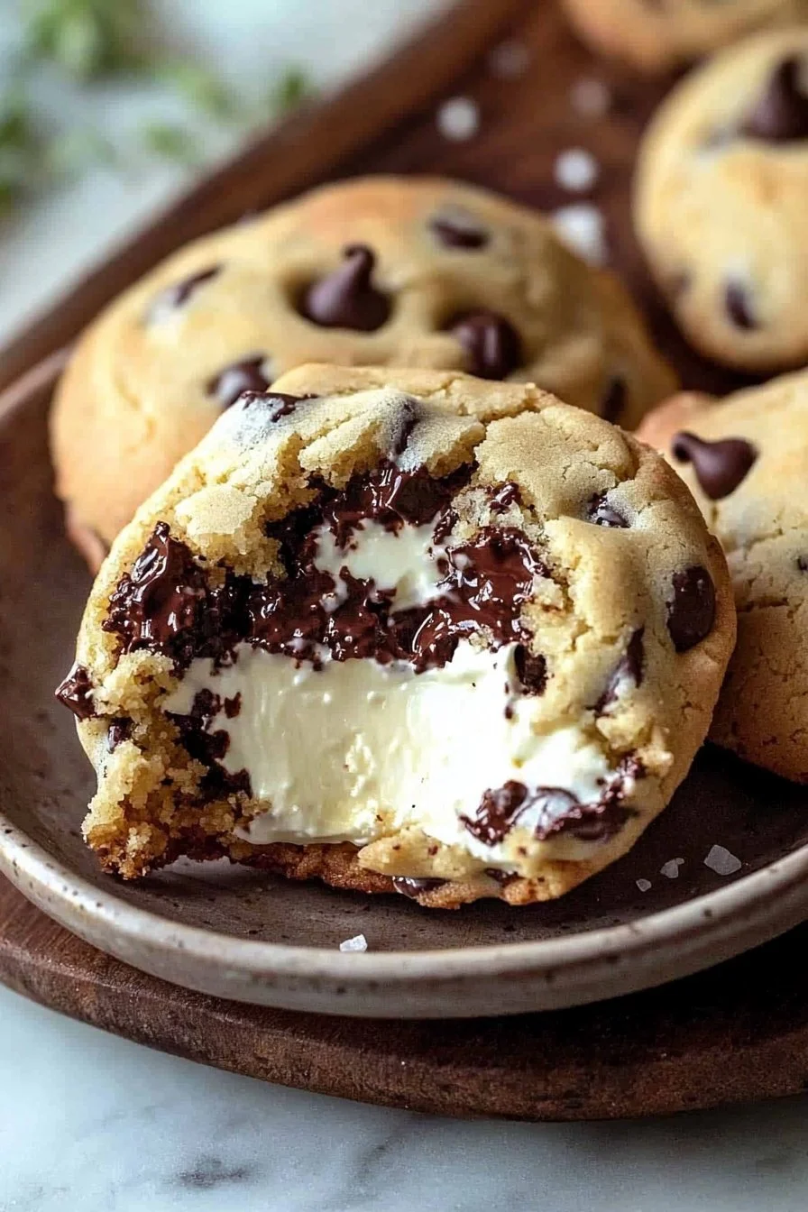 Chocolate Chip Cheesecake Cookies
