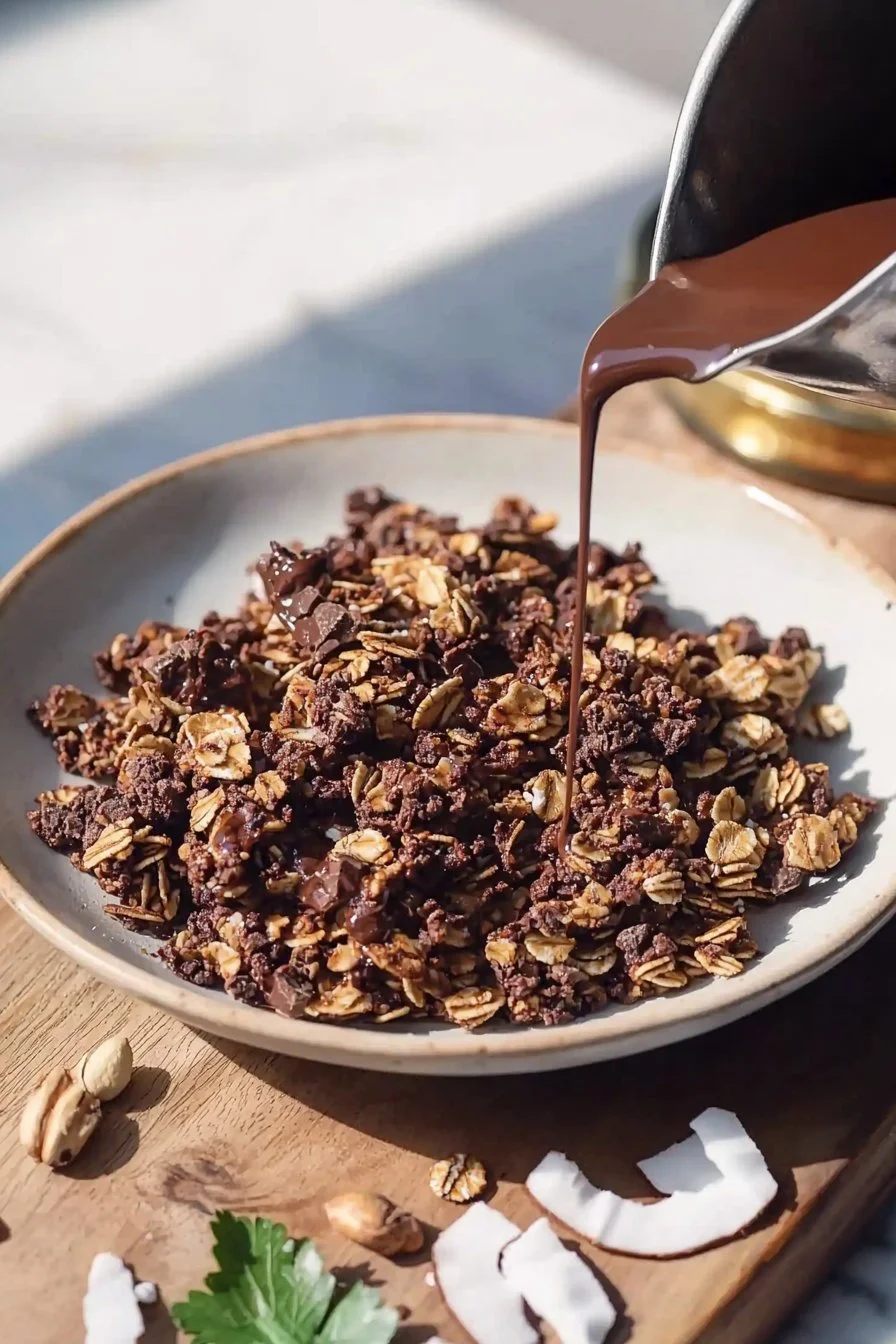 Chocolate Coconut Granola