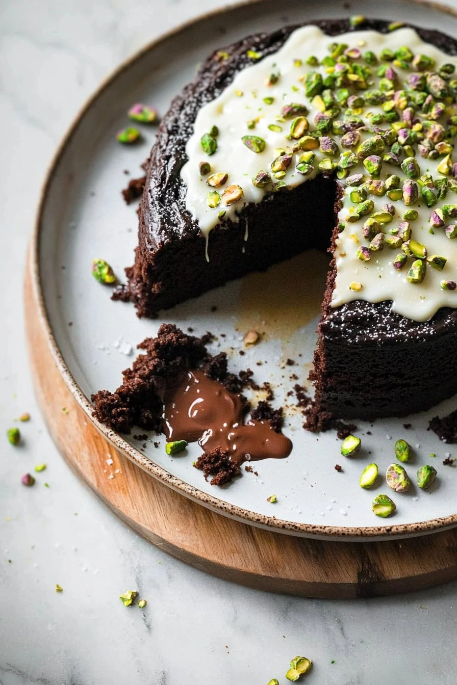 Chocolate Pistachio Cake