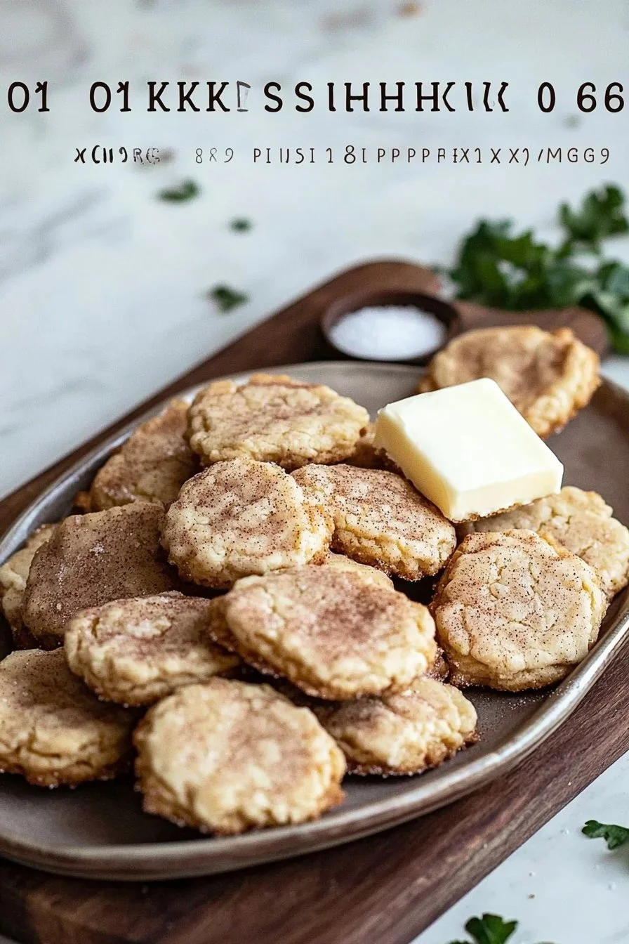 Churro Shortbread Cookies