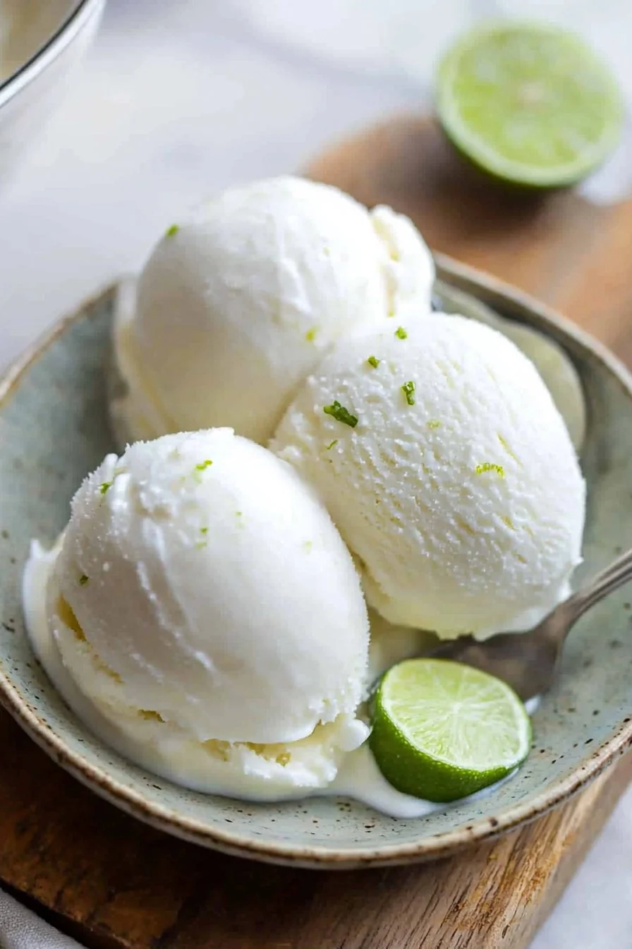 Coconut Lime Ice Cream