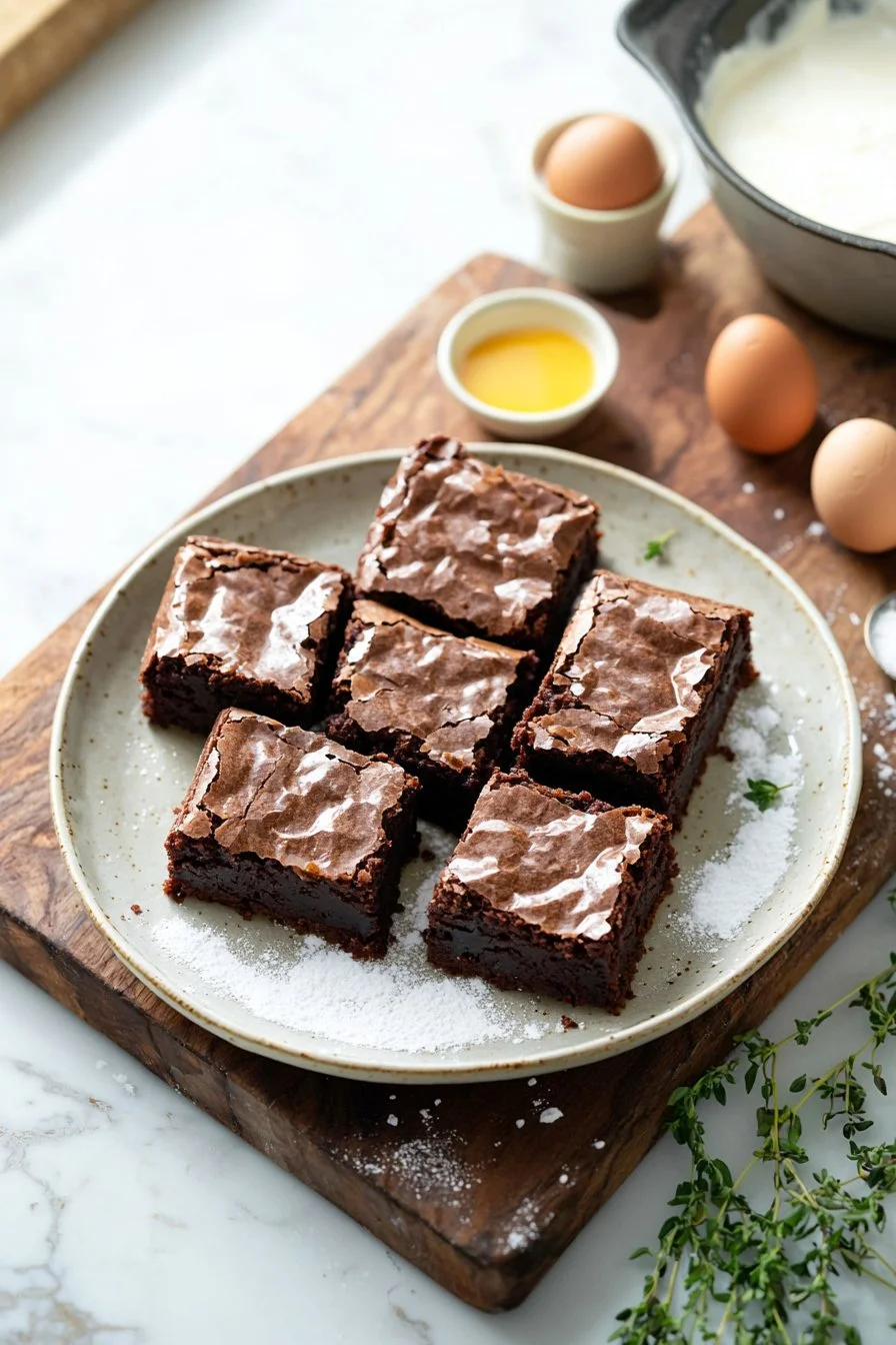 Coffee Cream Brownies