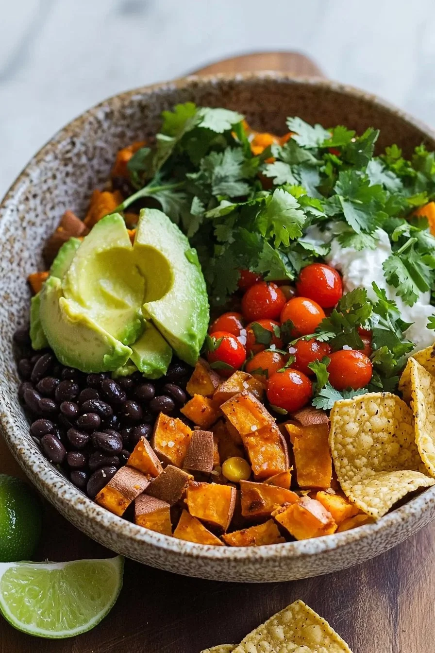 Cozy Sweet Potato Taco Bowl