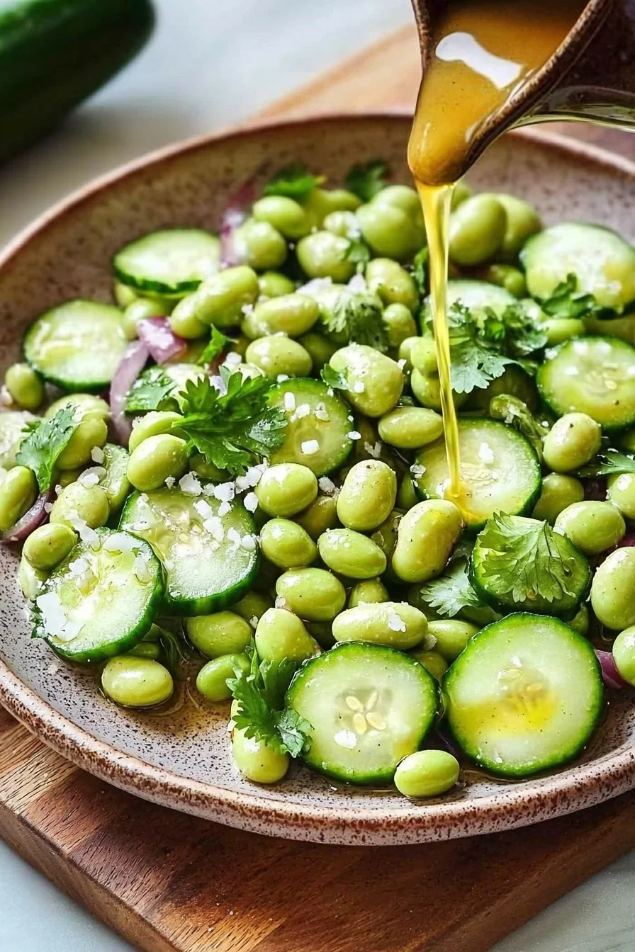 Cucumber Edamame Salad