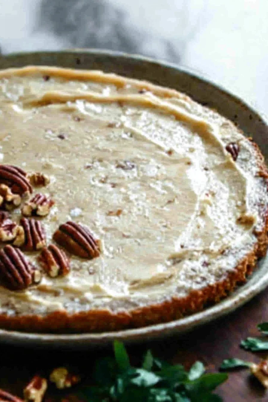Eggless Butter Pecan Cake