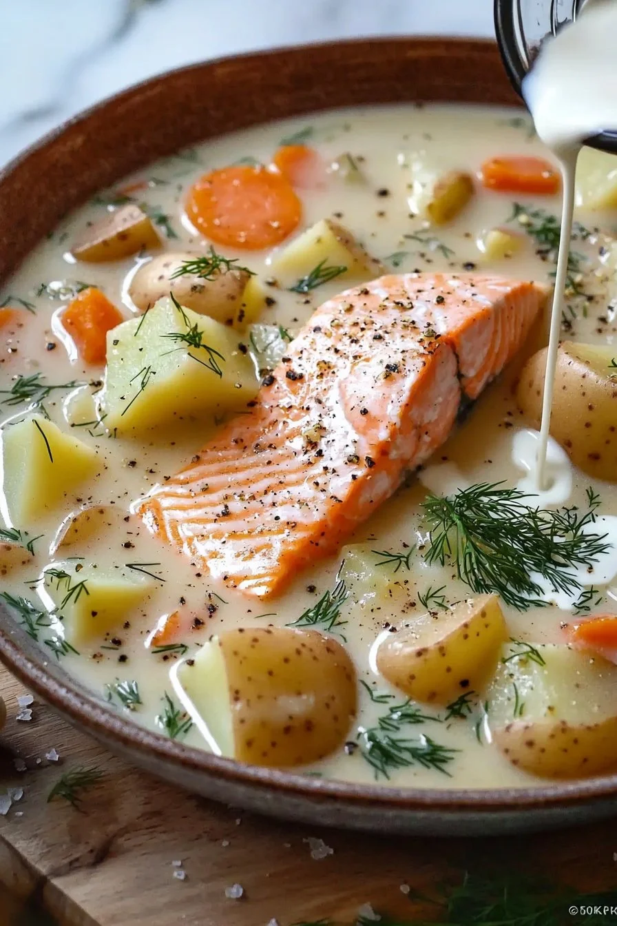Finnish Salmon Soup