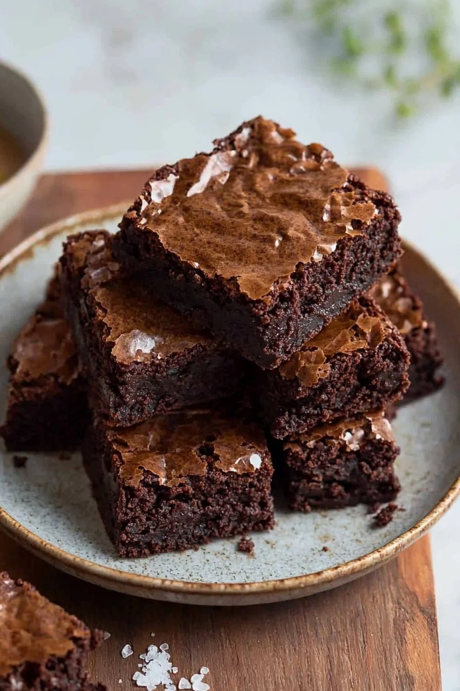 Fudgy Homemade Brownies