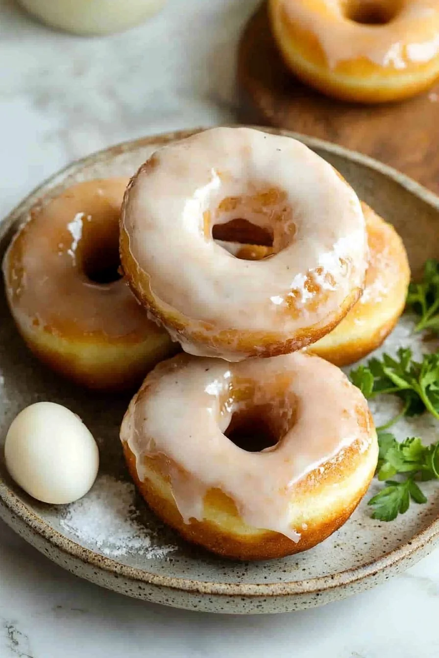 Glazed Air Fryer Donuts