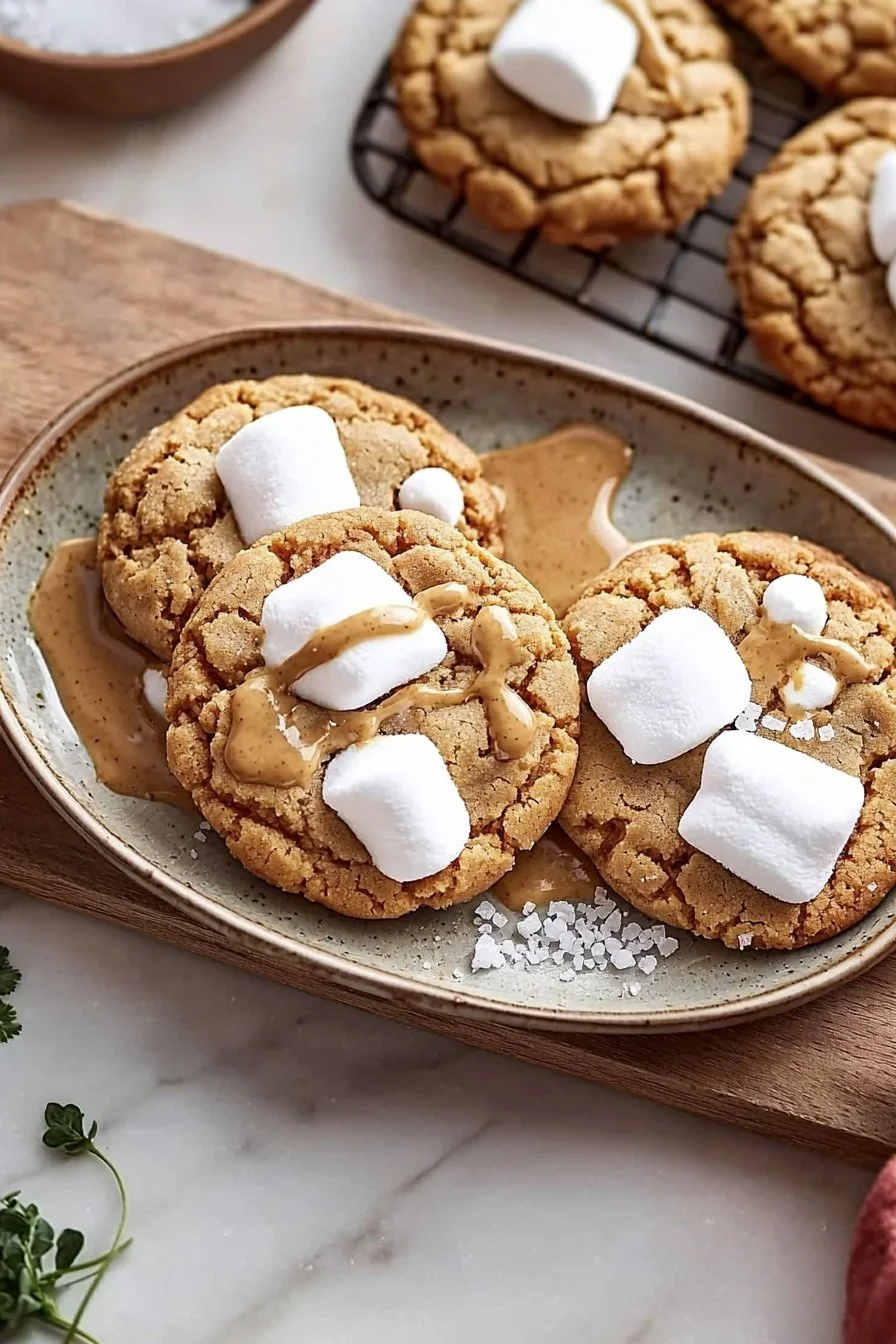Gluten-Free Marshmallow Peanut Butter Cookies