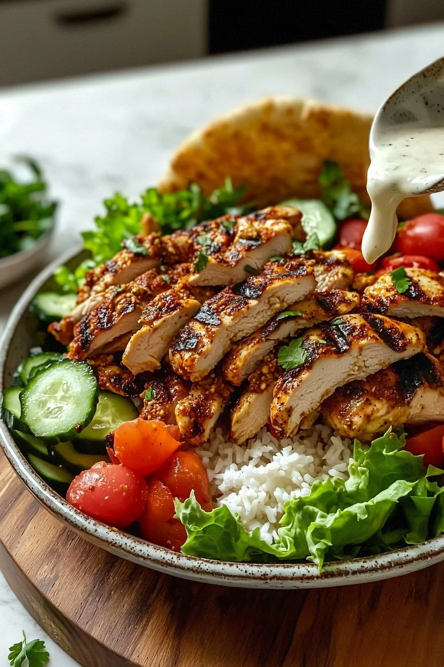 Grilled Chicken Shawarma Bowl