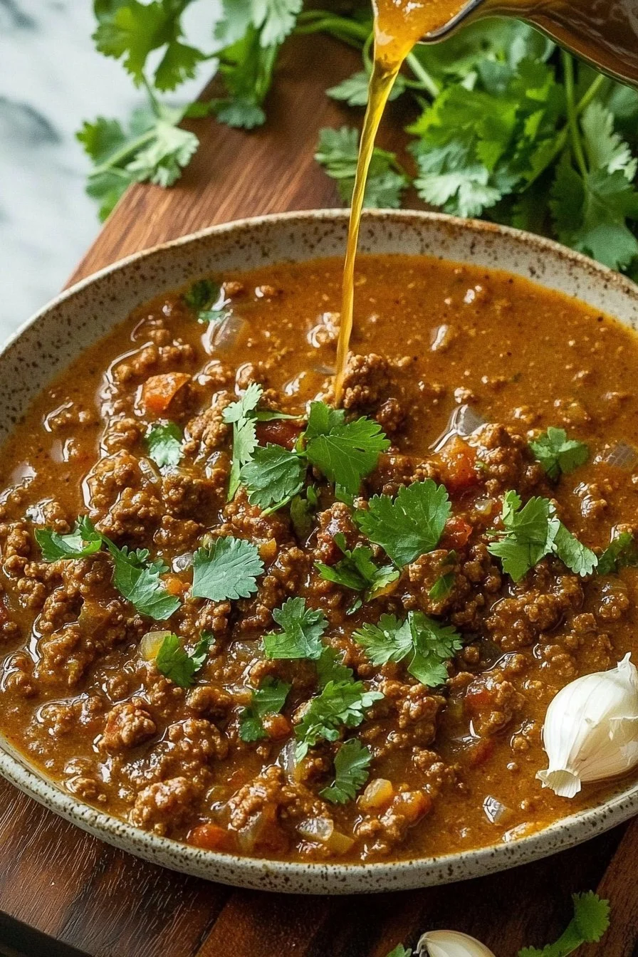 Ground Beef Curry