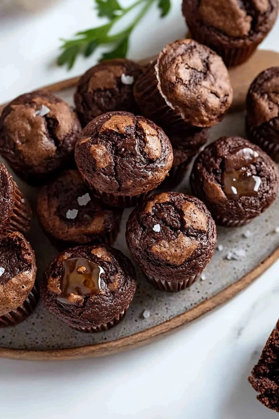 Healthy Chocolate Mini Muffins