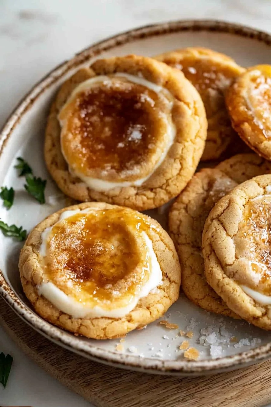 Irresistible Creme Brûlée Cookies