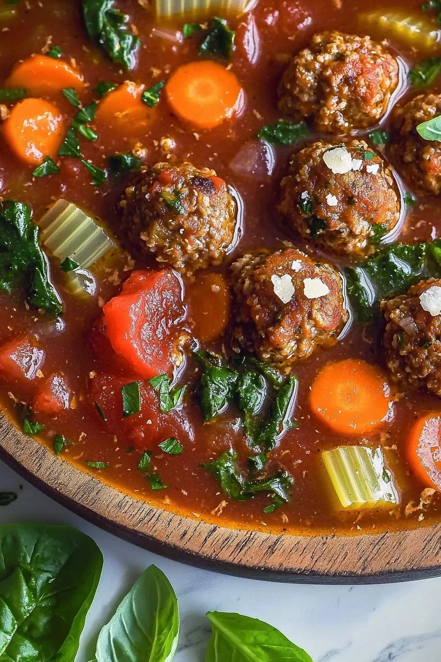 Italian Meatball Soup
