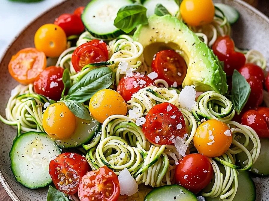 Keto No Pasta Pasta Salad