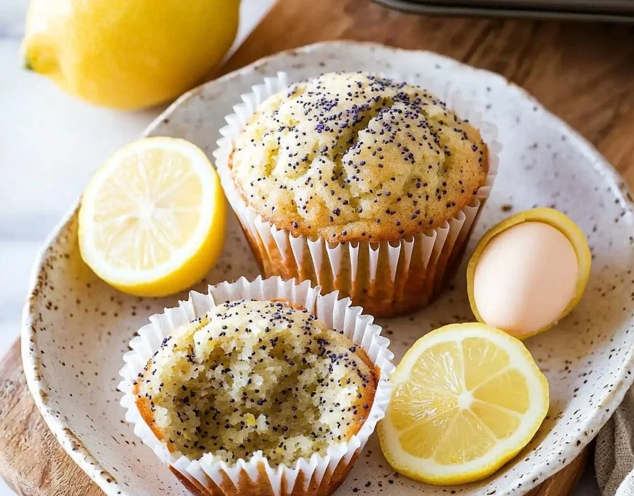 Lemon Poppy Seed Muffins