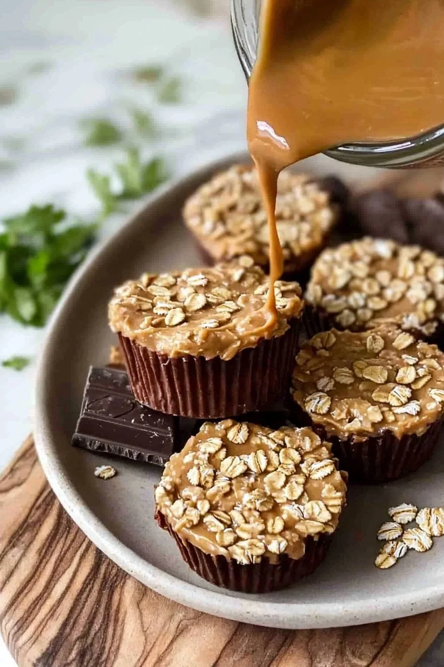 No-Bake Peanut Butter Oat Cups