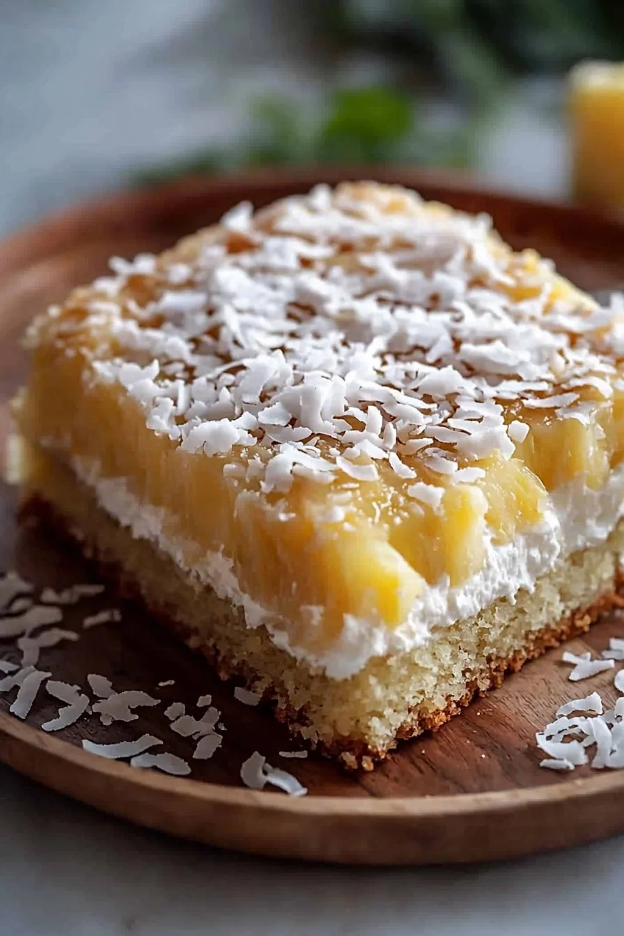 Pineapple Coconut Celebration Cake