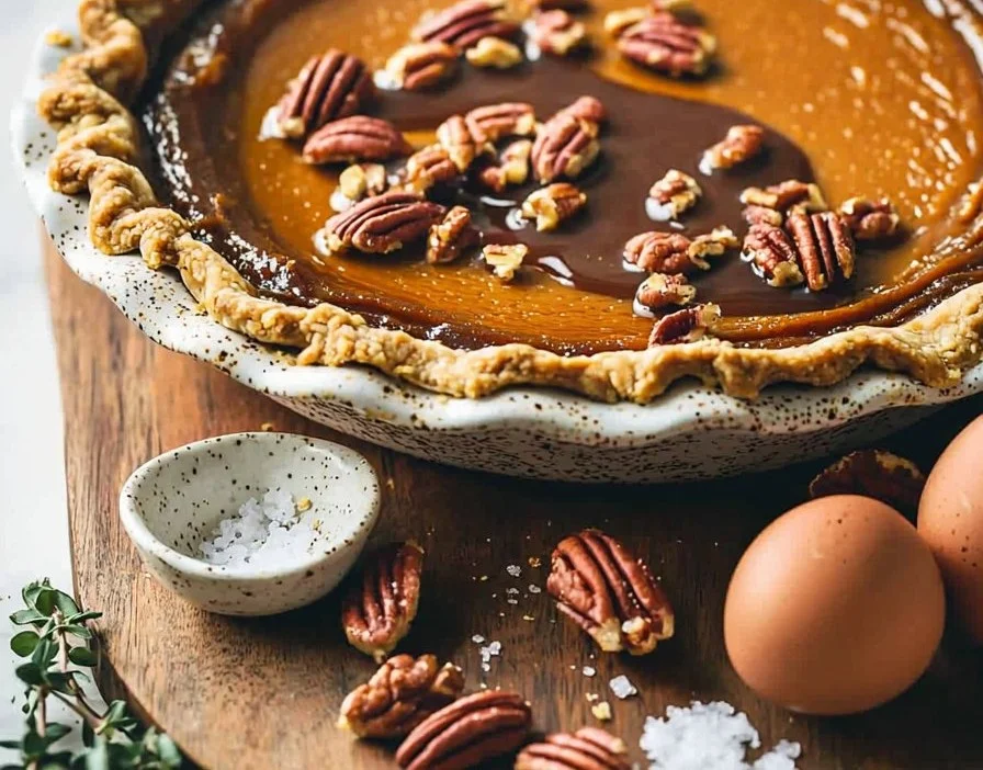 Praline Pumpkin Pie