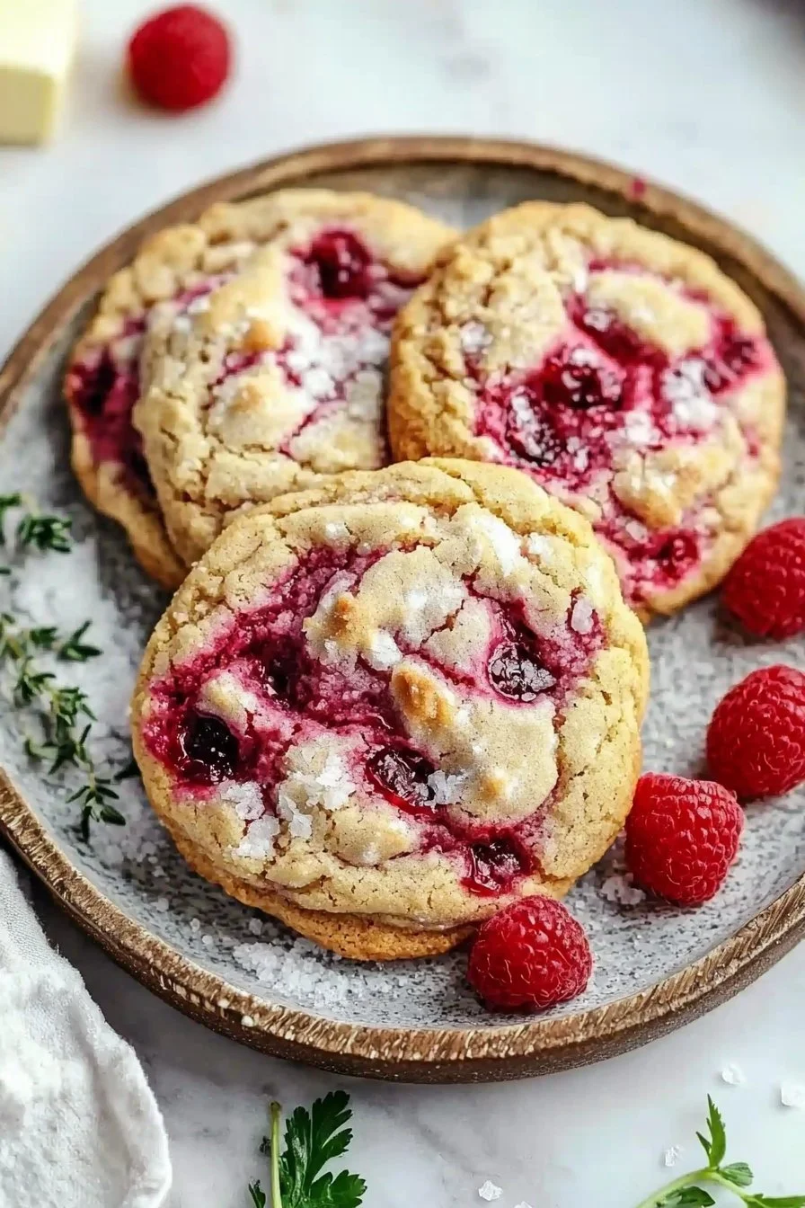 Raspberry Cookies