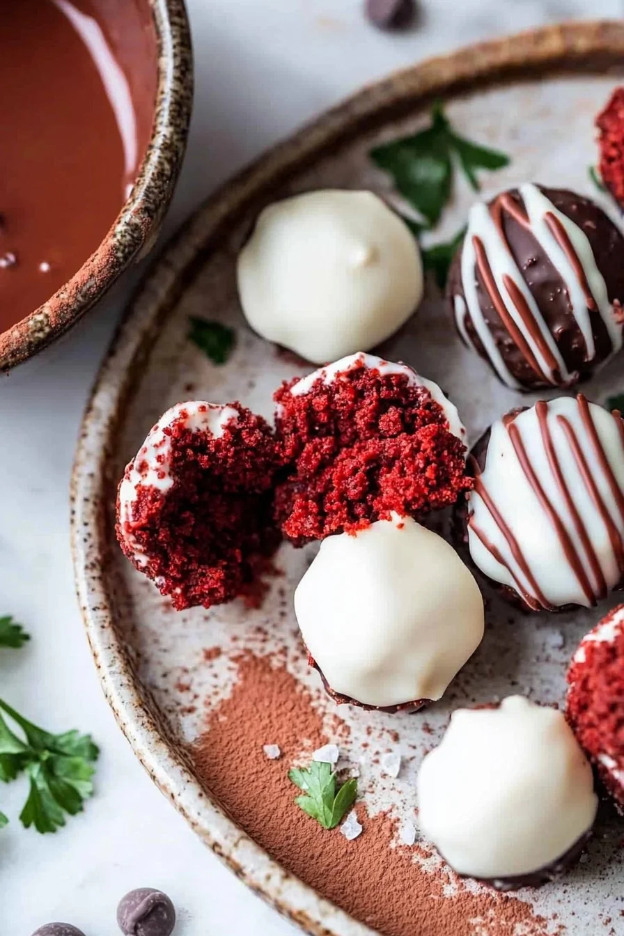 Red Velvet Truffles