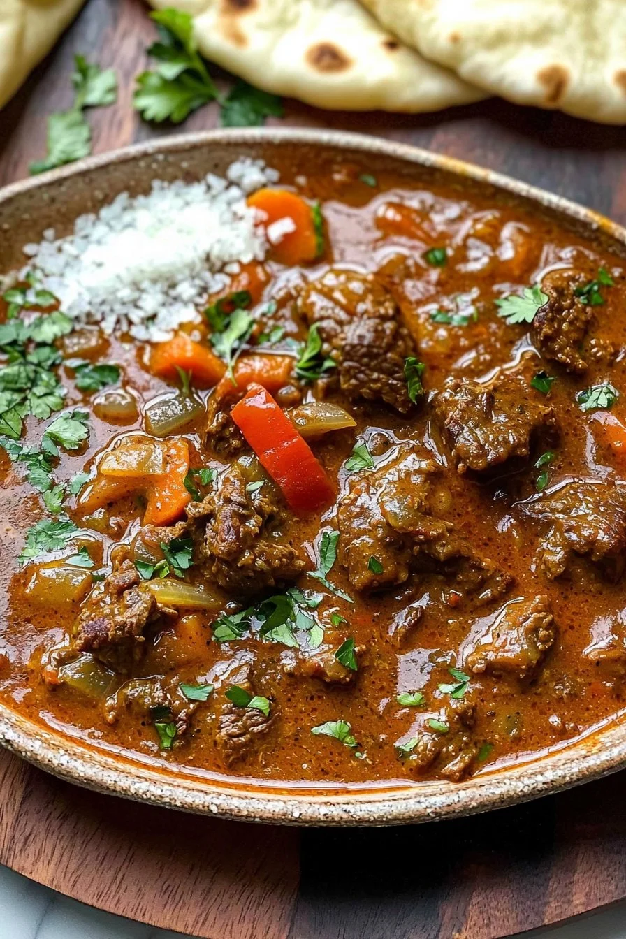 Slow Cooker Beef Curry