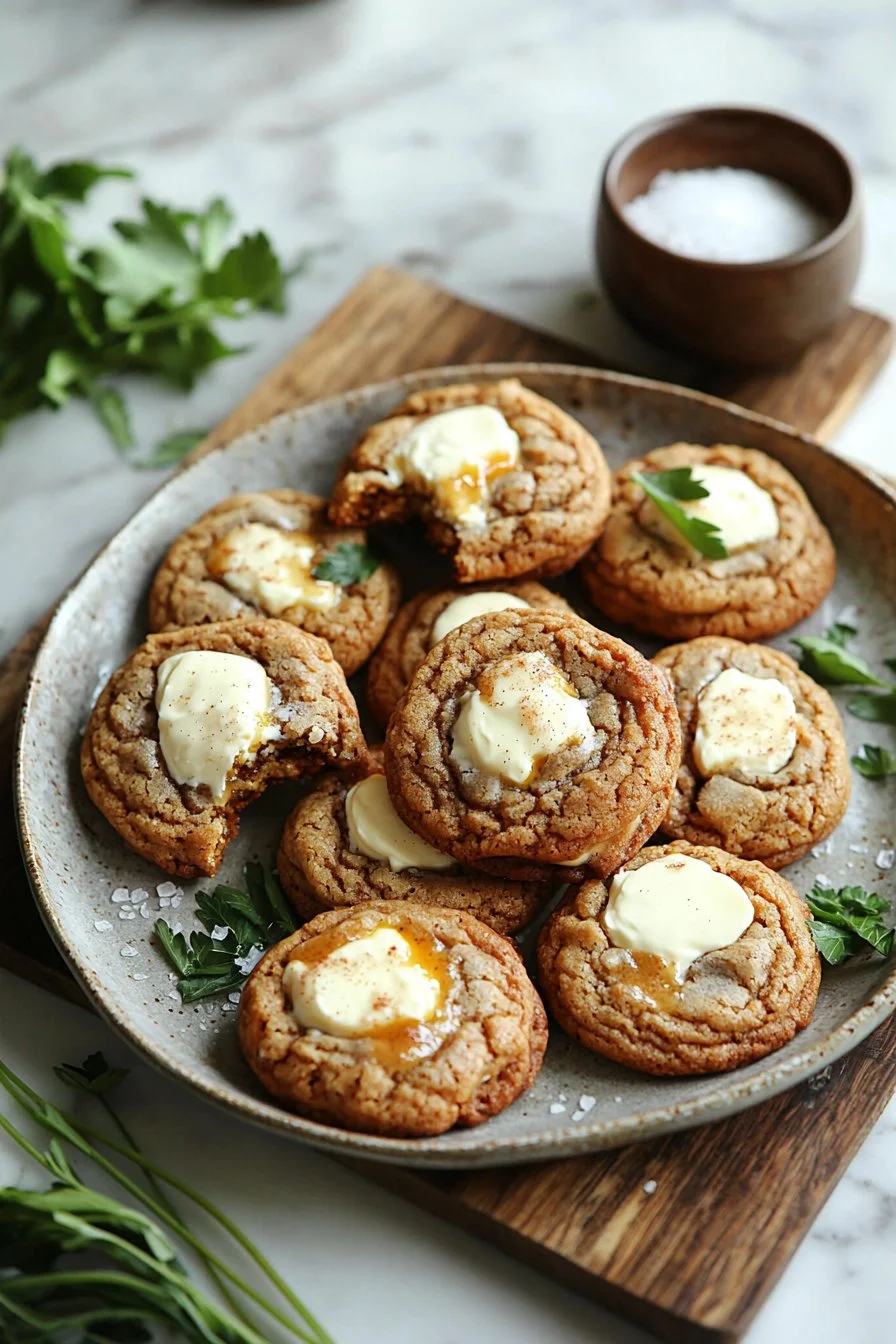 Spiced Cheesecake Cookies